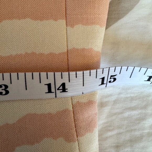 NWT Vintage 90s 100% Silk Pink and Cream Blazer and Chiffon Pleated Skirt Set - Picture 14 of 16